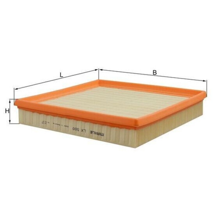 Légszűrő MAHLE ORIGINAL LX 500