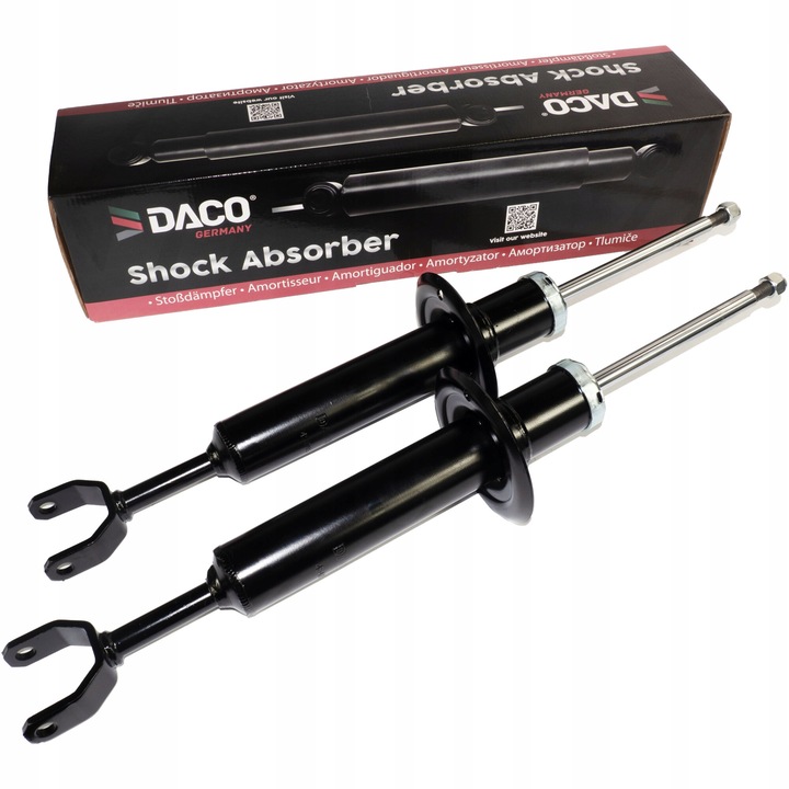DACO lengéscsillapító készlet, 2 x olaj-gáz, Volkswagen Passat B5 FL, Skoda Superb I, bal/jobb