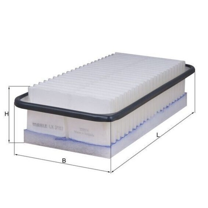 Légszűrő MAHLE ORIGINAL LX 3187