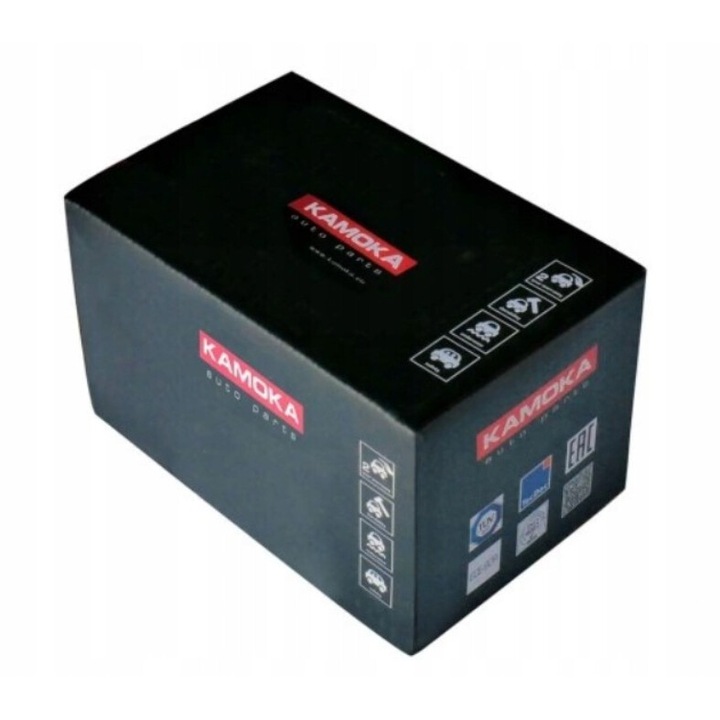 Kamoka hűtőradiátor Mazda 5-höz, 1,8-2,0, méretei 648x373x16mm