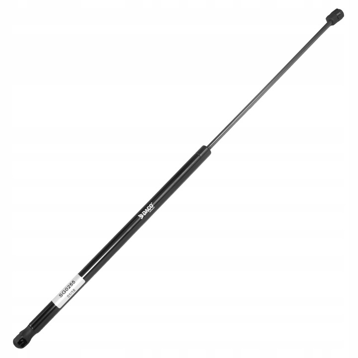 2db csomagtérajtó lengéscsillapító készlet 1/4 Daco, 720x300mm, 180N