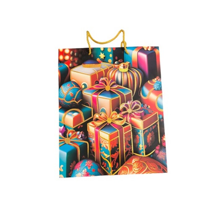 Punga cadou din carton, 26 x 32 x 10 cm, Clini 2X-0465