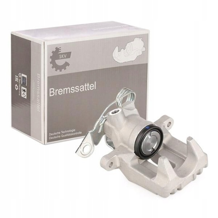 Féknyereg SKV, 23SKV014, egyenes, sárga, AUDI A4 A6, SKODA, 342871-hez