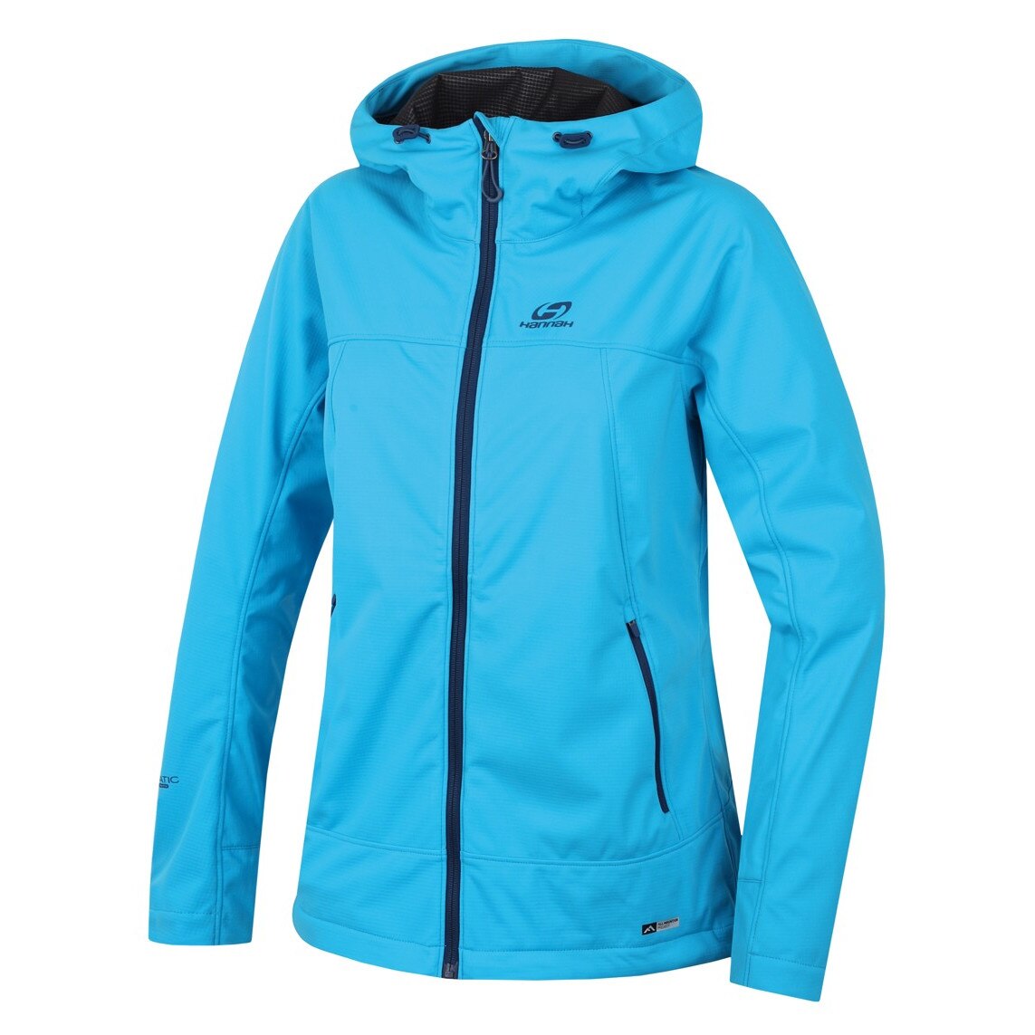 Jacheta softshell Hannah Ellery, Bleu