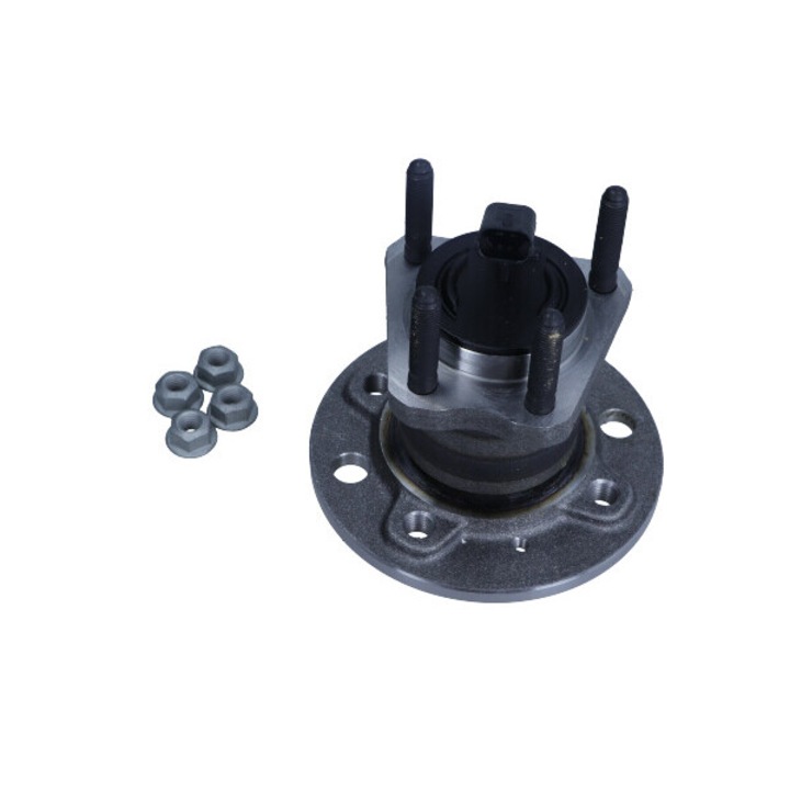 Butuc roata, Maxgear, set, cu senzor ABS, 136mm