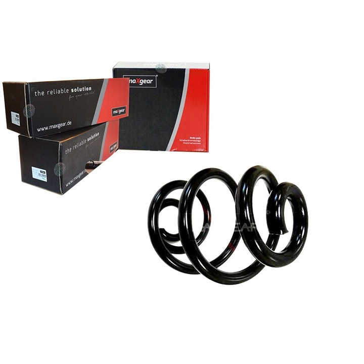 Maxgear BMW E46 felfüggesztési rugó, 14,5 mm, 147 mm, 225 mm