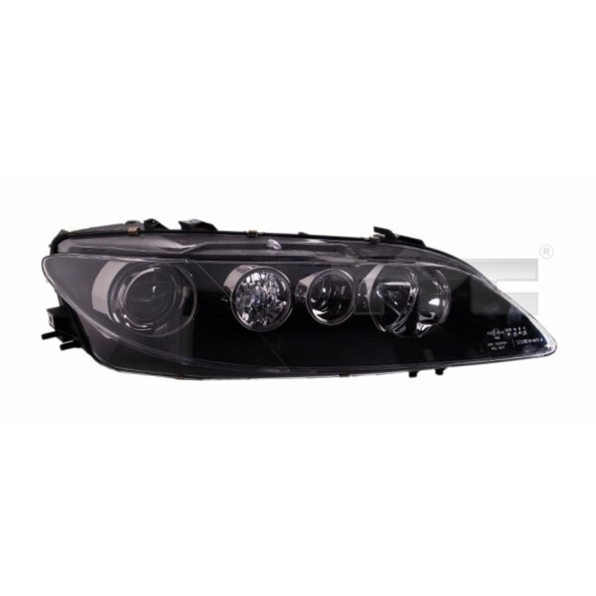 Far TYC H1/H3 electric, negru, pentru Mazda 6, partea dreapta