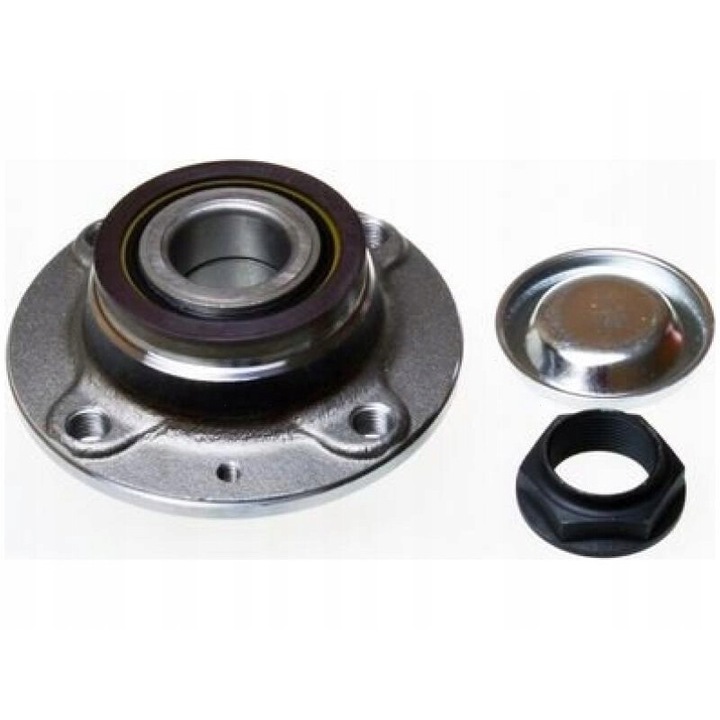 Butuc roata DENCKERMANN set cu senzor ABS pentru CITROEN C5 01-, 4 gauri, 129mm