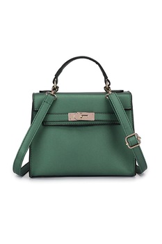 Geanta de dama Darcy verde din piele ecologica mata, 22 x 18 x 9 cm Geanta de dama Darcy verde din piele ecologica mata, 22 x 18 x 9 cm