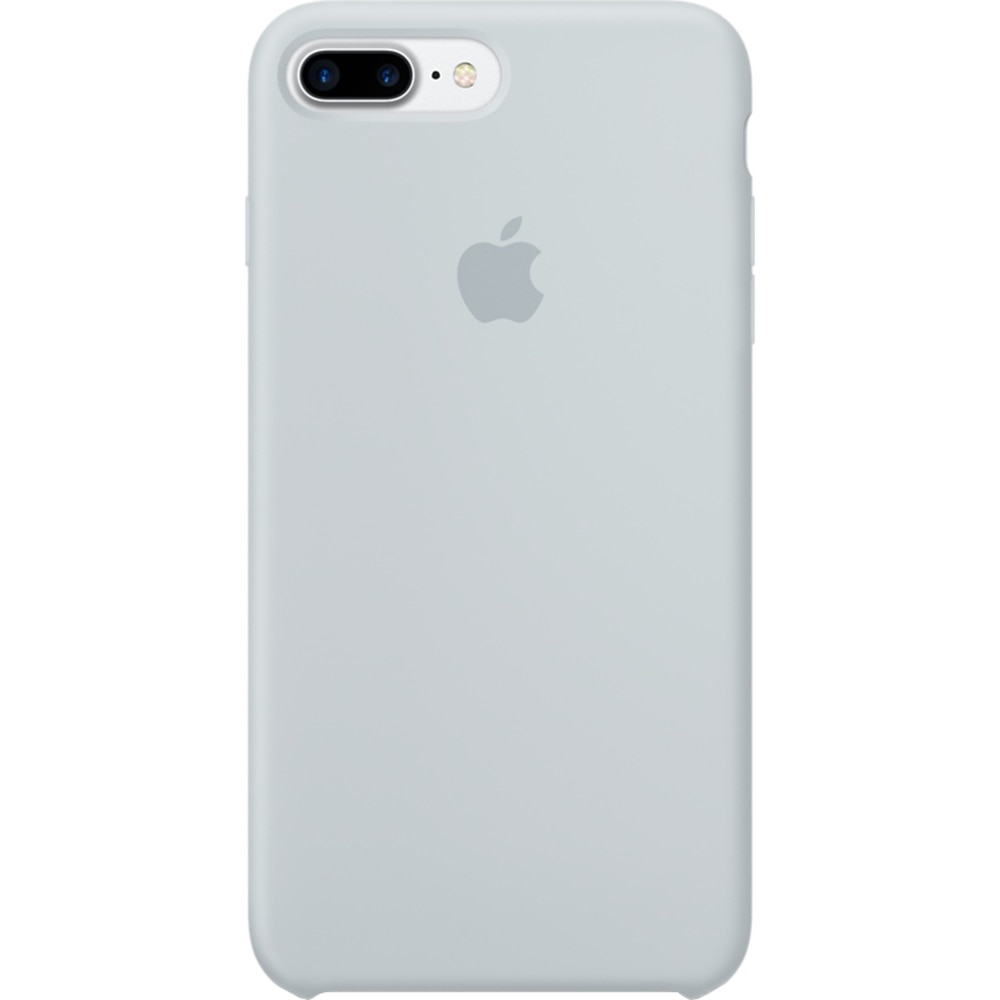 Husa de protectie Apple pentru iPhone 8 Plus / iPhone 7 Plus, Silicon, Mist Blue