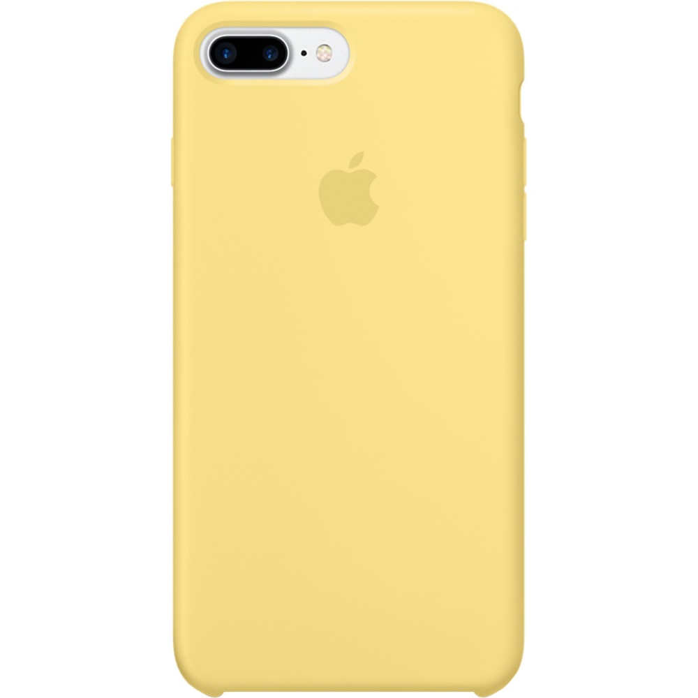 Husa de protectie Apple pentru iPhone 8 Plus / iPhone 7 Plus, Silicon, Pollen