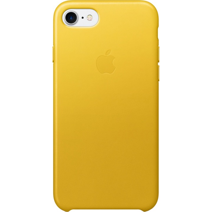 Предпазен калъф Apple за iPhone 7, Кожен, Sunflower
