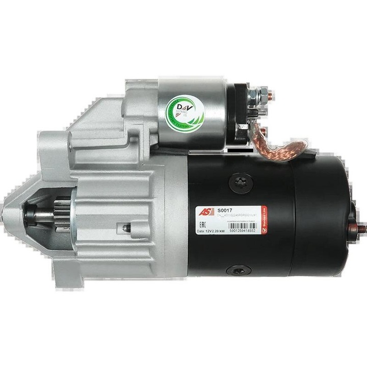 Стартер AS-PL за Citroen JUMPER, Peugeot BOXER, 2.5 TD TDi
