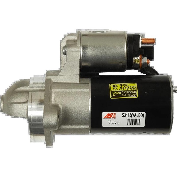 VALEO indítómotor H-1 2.5 CRDi, Porter Pickup 2.5 CRDi, K2500 2.5 TCI, 2010.01.