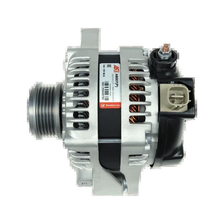 AS-PL generátor Toyota Avensis/Corolla 2.0 D-4D-hez szabadonfutós kivitelben, A6007