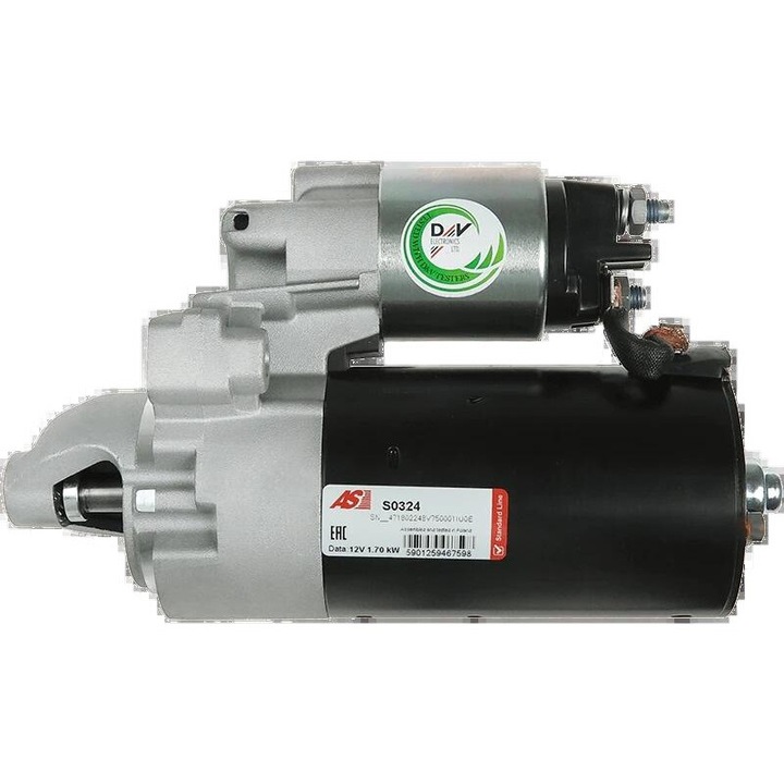 AS-PL indítómotor Cooper 1.6, One 1.6, 03.2007-hez