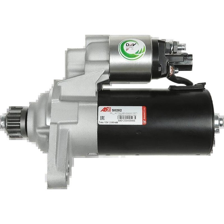 AS-PL indítómotor A3 1.6TDI és IBIZA 1.2TDI modellekhez