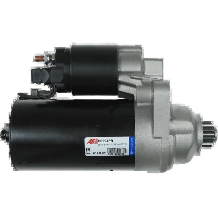 Utángyártott indítómotor AS-PL Cordoba 1.9 SDi-hez, Fabia 1.9 SDi-hez, Fabia Praktik 1.9 SDi-hez, Roomster Praktik 1-hez