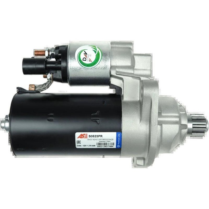 AS-PL indítómotor felújítva Audi A1, A3, 2.0 TDi modellekhez