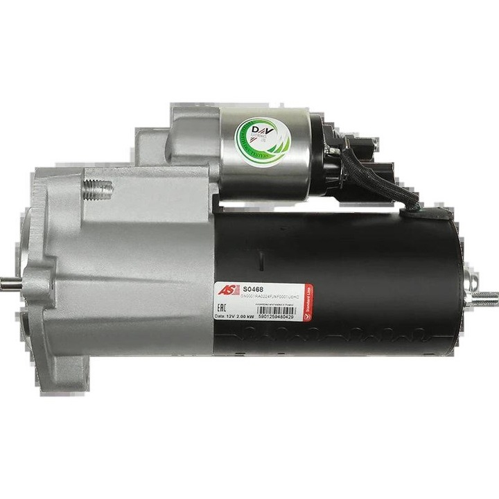 AS-PL indítómotor AUDI A4/A6, SEAT, SKODA 2.0 TDI-hez