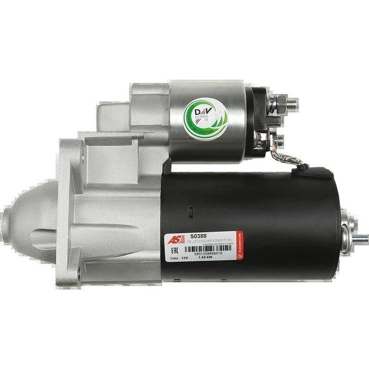 AS-PL indítómotor autóalkatrészekhez 147 3.2 GTA V6 24V, 155 2.0 16V T.SPARK, 155 2.0 8V T.SPARK, 155 2.5 V6