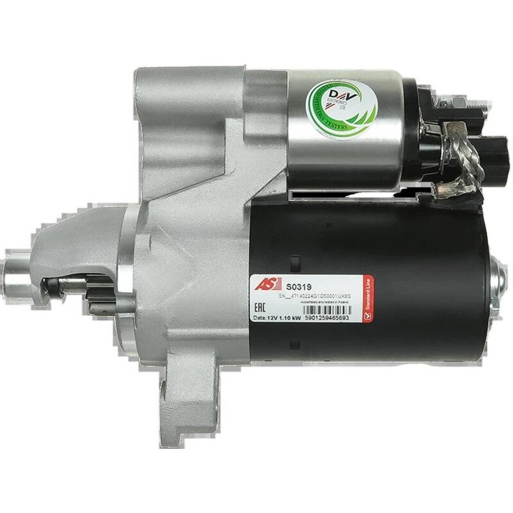 AS-PL indítómotor Audi A4 1.8 TFSi 2.0 TFSi-hez