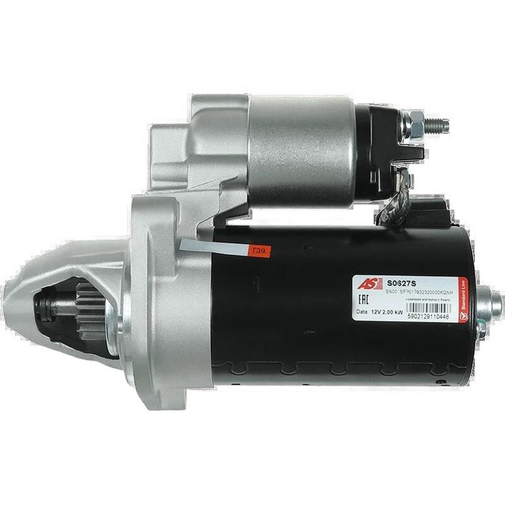 Indítómotor AS-PL autóalkatrészekhez, C 180 1.8 CGi, C 200 1.8 CGi, C 200 2.0 CGi, C 250 1.8 CGi, E 200 1.8 CGi