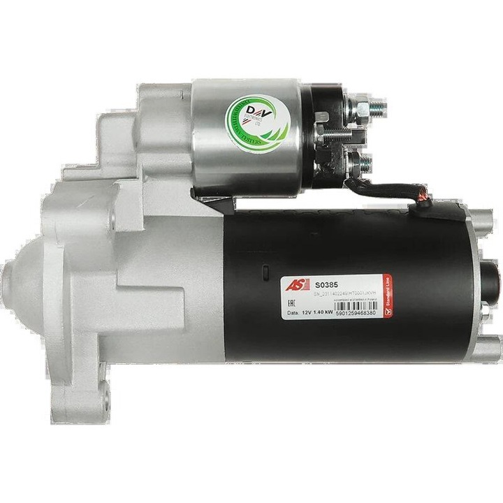 AS-PL indítómotor AX 14 1.4 Diesel, AX 15 1.5 Diesel, Saxo 1.5 Diesel, Xsara 1.5 Diesel, ZX típusokhoz