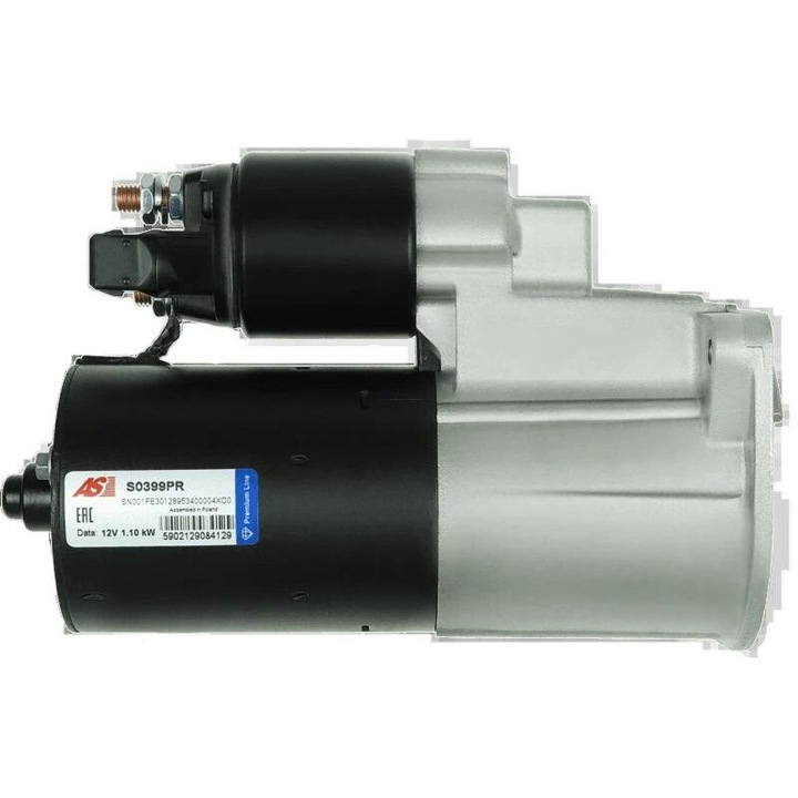 Utángyártott indítómotor AS-PL Arosa 1.4, Cordoba 1.4 16V, Ibiza 1.4 16V, Inca 1.6 i, Fabia 1.4 16V, Lupo számára