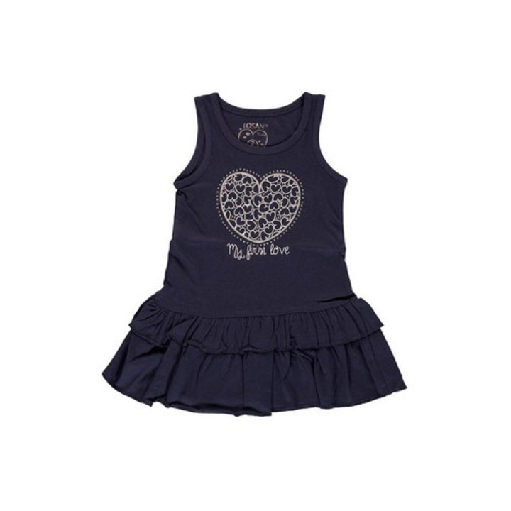 Rochie vara copii Losan bleumarin