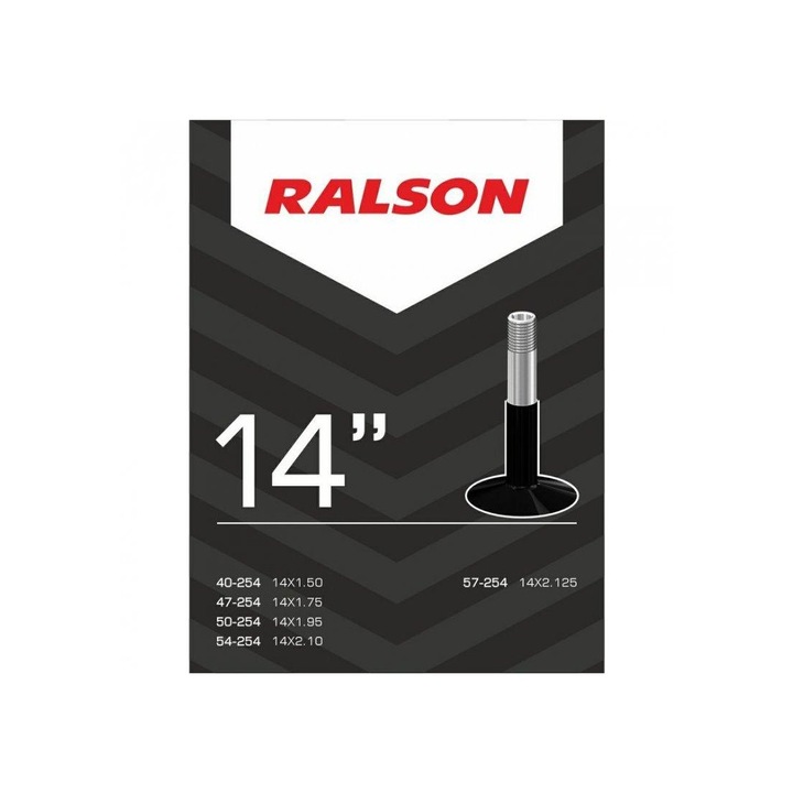 Camera bicicleta Ralson R-6205 14x1.75-2.125 (40/57-254) AV