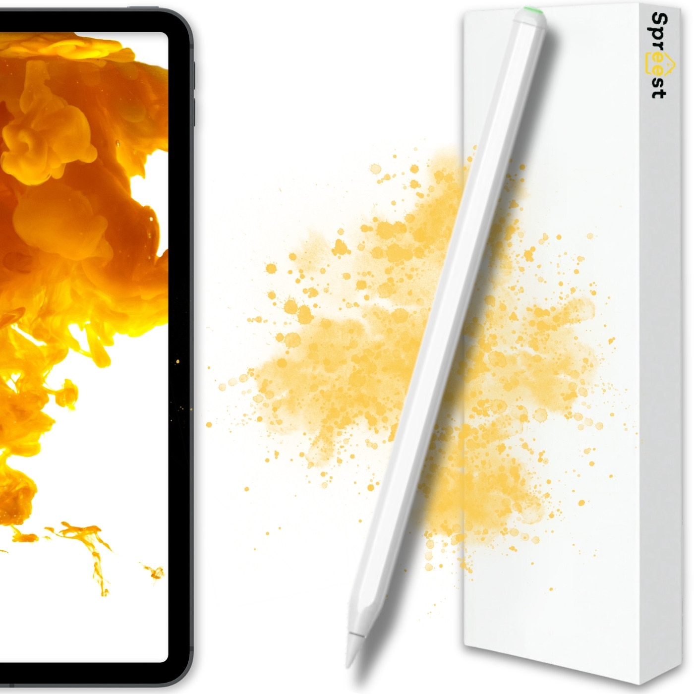 Creion digital Apple Pencil (a doua generatie), precizie pixel