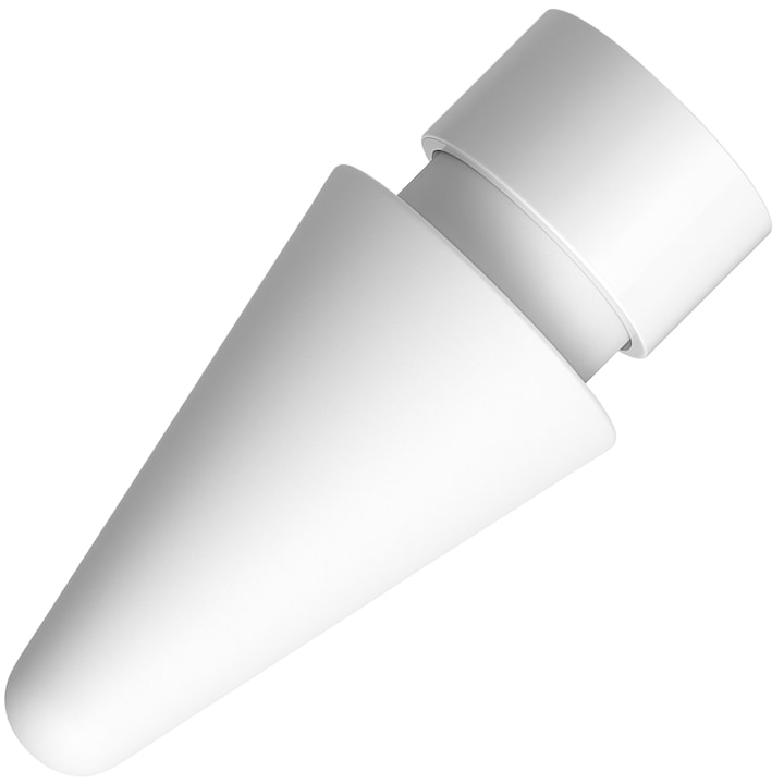 Varf de inlocuire pentru stylus, Spreest®, M1, Apple Pencil 1 & 2, sensibilitate ridicata si control precis, material durabil, montaj usor prin infiletare, compatibil cu stylus P9 si P8-PRO, 1 buc, Alb