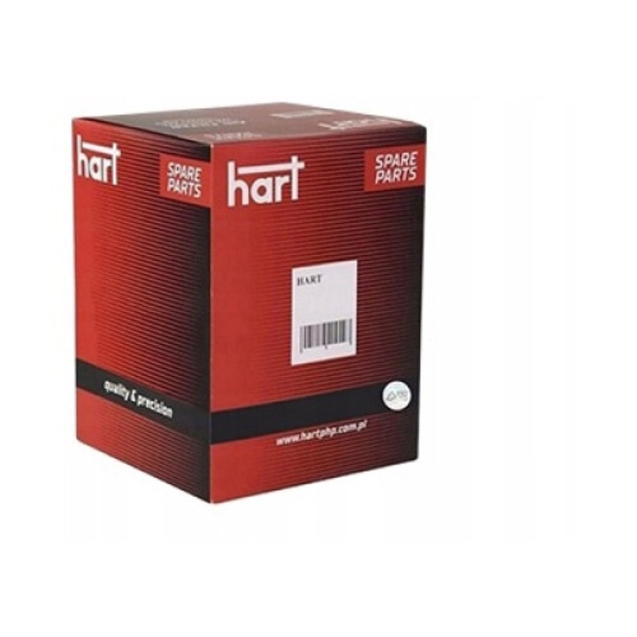 Hart 344 570 légszűrő Fiat Grande Punto 1.2-1.4-hez, méretek 60x99x282mm