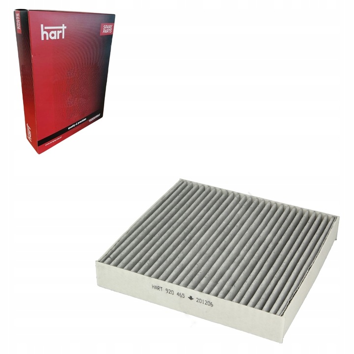 Fülkeszűrő Hart Panda 12, fejlett technológia, fokozott ellenállás, 12x20x5cm