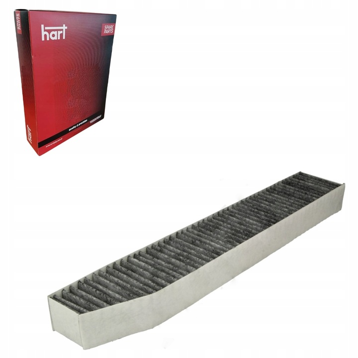 Fülkeszűrő Hart Grand Cherokee 99- szett, fehér, 30x15x5cm