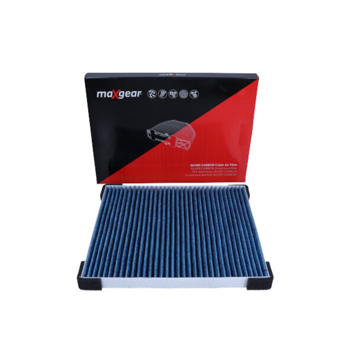 Maxgear kabinszűrő Suzuki Kizashi 2010-hez, szénezüst, normál méretű