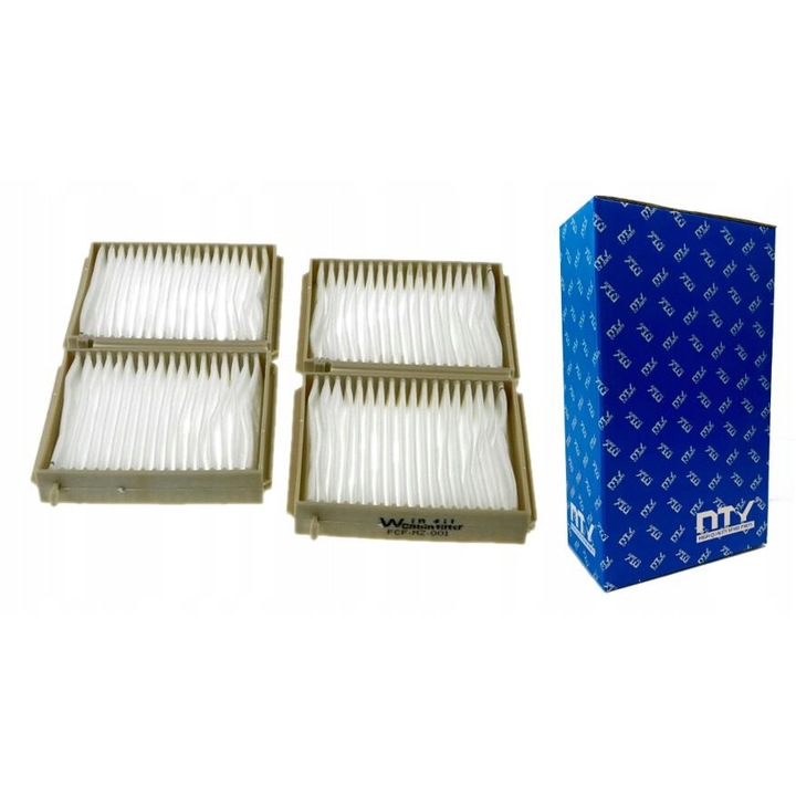 NTY utastérszűrő Mazda 626 GF/GW 97- és 323 BJ-hoz, OE kód GE7B-61-J6X, EAN 5908281423356