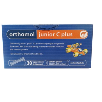 Supliment Alimentar, Orthomol Junior C Plus , 30 plic Supliment Alimentar, Orthomol Junior C Plus , 30 plic