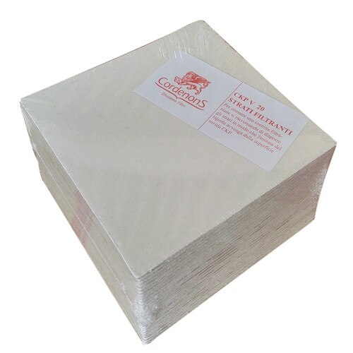 Set 25 placi filtrante 20x20 cm Cordenons CKP V20, 0.7 μm