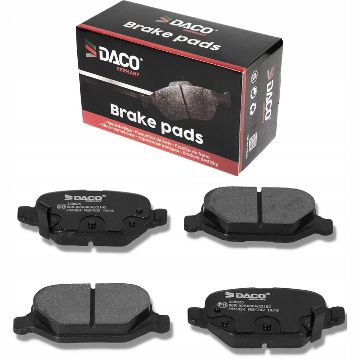 Накладки Daco, FIAT PANDA 12-, 320925