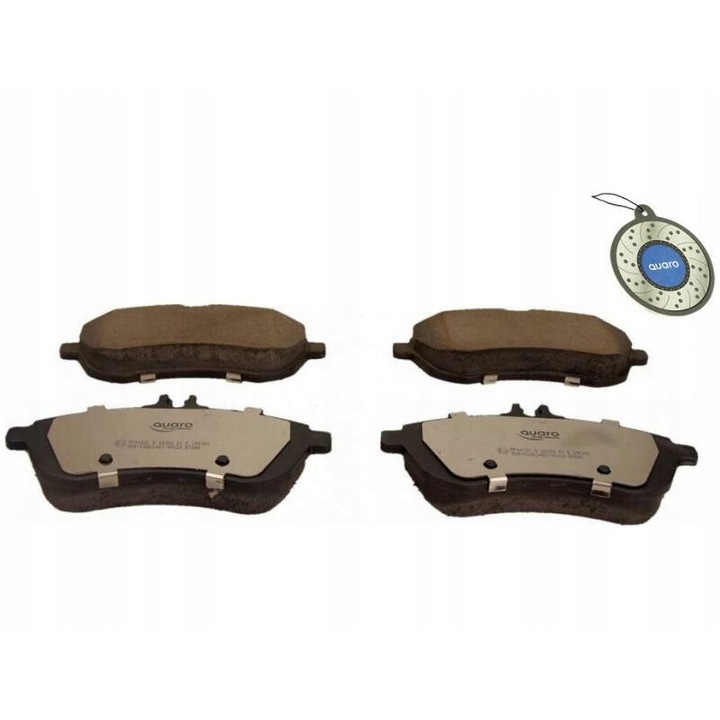 4db fékbetét készlet, QUARO, MERCEDES FATA W204 C180-30 kompatibilis