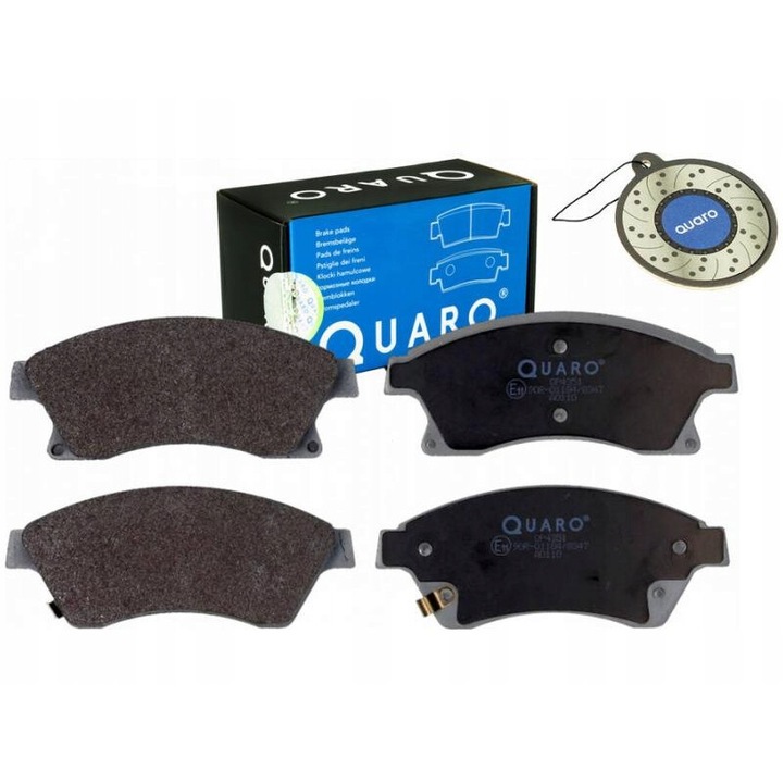 4db fékbetét készlet, QUARO, Opel Astra J 09-hez