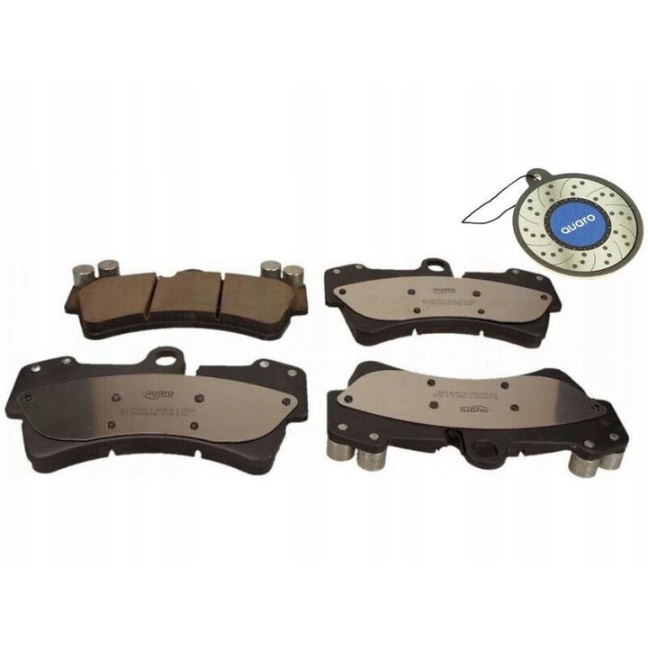 4db fékbetét készlet, QUARO, PORSCHE FRONT CAYENNE