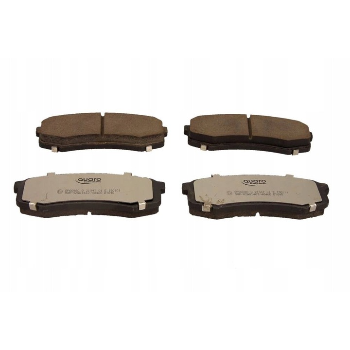 QUARO kerámia fékbetét, Toyota TYA Landcruiser 03-, Pajero 03-hoz, pormentes, kis méret