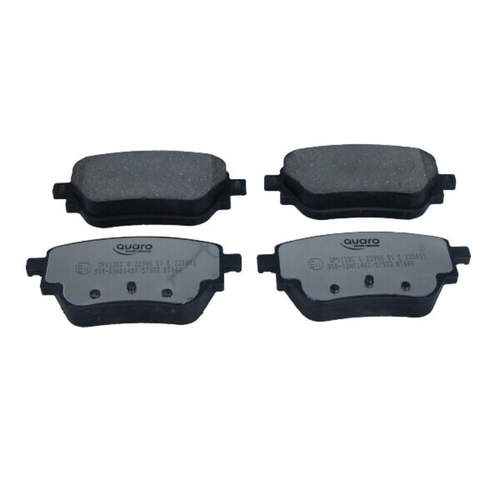 QUARO kerámia fékbetétek, Mercedes TYA, C118/X118/H247, 1.3-2.0, pormentes, hangtalan