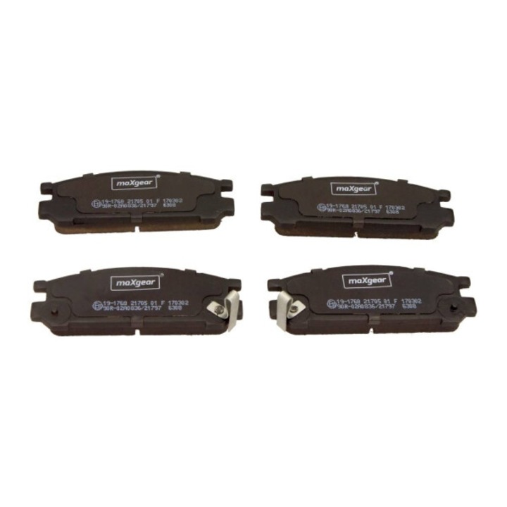 Maxgear fékbetétek, Subaru T. Legacy 90-