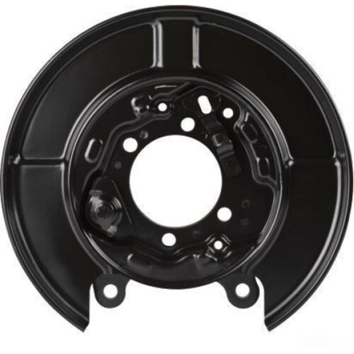 Защита срещу пръскане на спирачен диск DACO за Nissan Qashqai I, десен