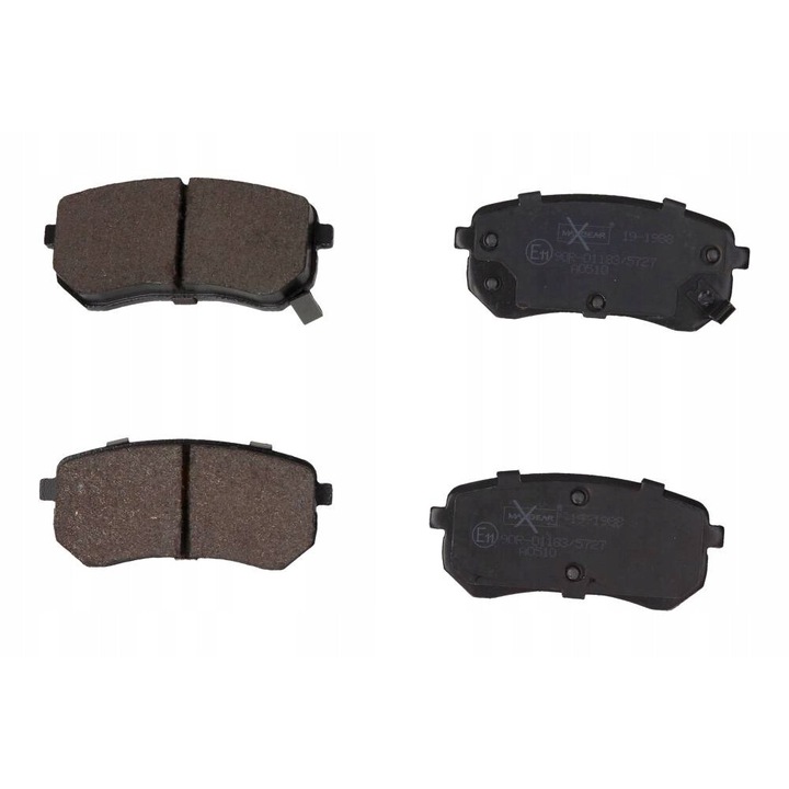 Fékbetétek, Maxgear, KIA PICANTO 04-, fokozott ellenállás