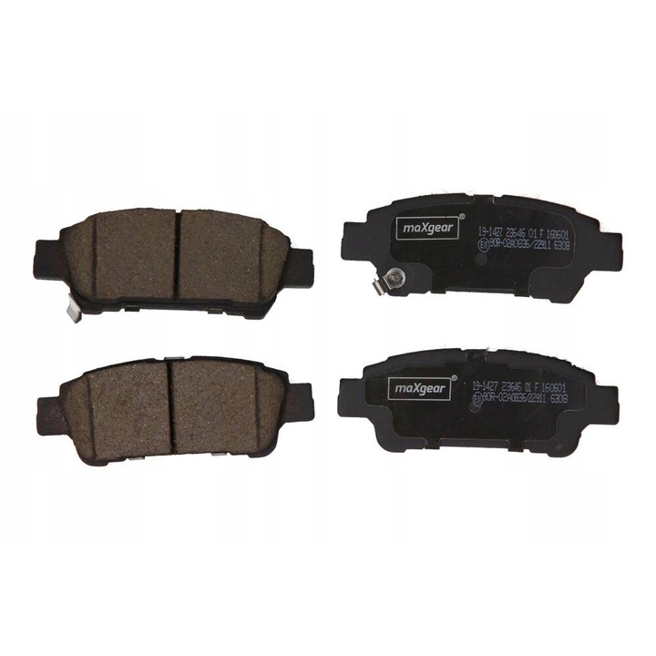 Maxgear fékbetétek Toyota Avensis Verso 01- 2.0D4D/Previa 00-